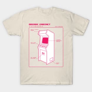 Retro Arcade Cabinet T-Shirt